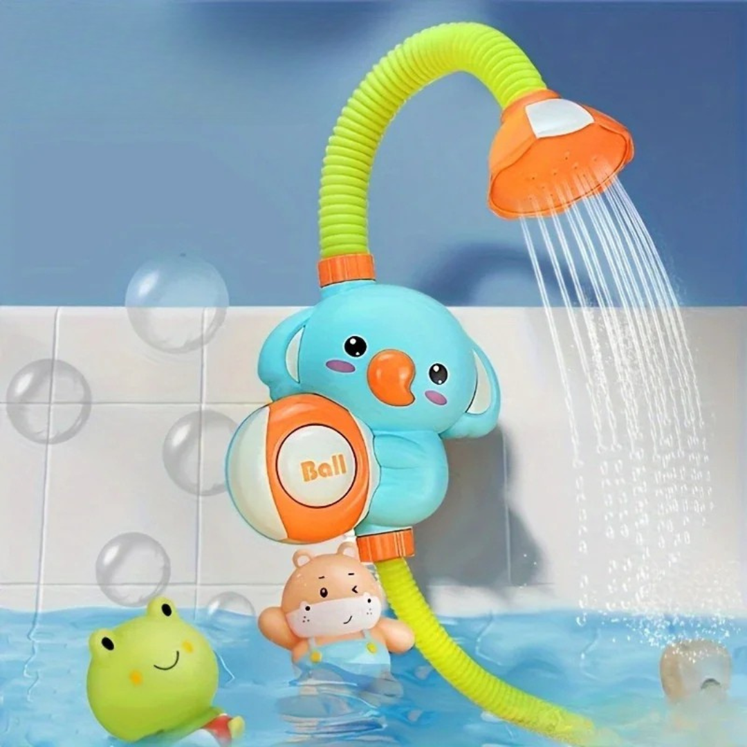 Elephant Shower Set™ – Splash Fun in the Bath - Bath Shower Head