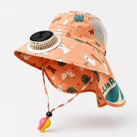 Thumbnail for HappyShade – Sun Protection & Cooling – Children's Summer Hat with Fan