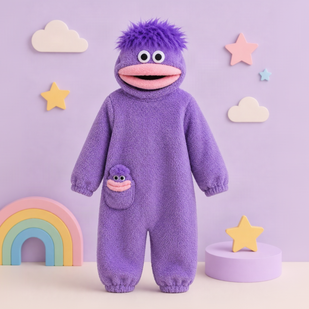 LittleMonster – Comfortable & Cute – Kids' Onesie with a Funny Monster Design