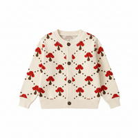 Thumbnail for CozyCardi – Soft & Warm – Knitted Cardigan with Cute Prints