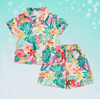 Thumbnail for Mini Fashion™ - Fresh & Cheerful - Flowers Boys Set