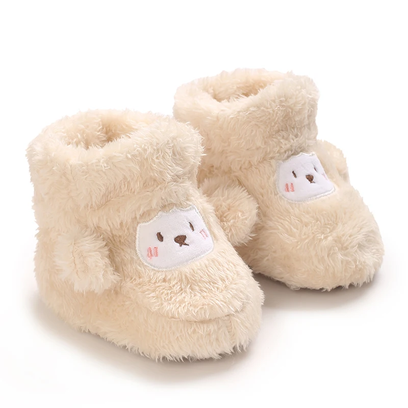 TinyBoots – Cozy & Comfortable – Plush Baby Shoes for Winter