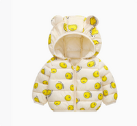 Thumbnail for Mini Fashion™ - Polyester winter coat with hood.