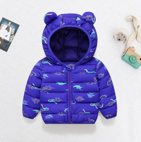 Thumbnail for Mini Fashion™ - Polyester winter coat with hood.