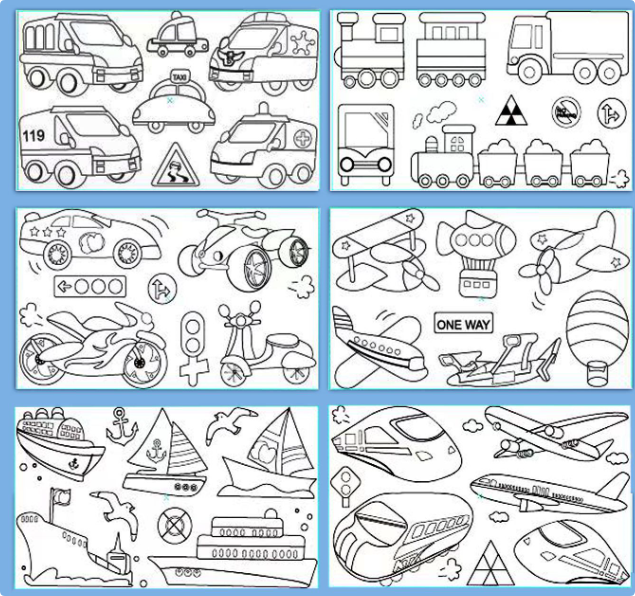 ColoringPaper™ - Unleash your creativity - XXL Coloring Sheet