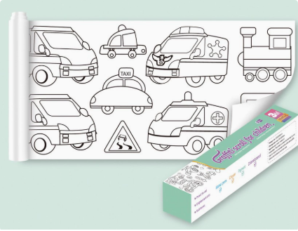 ColoringPaper™ - Unleash your creativity - XXL Coloring Sheet