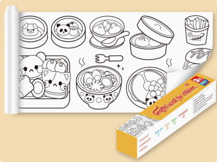 ColoringPaper™ - Unleash your creativity - XXL Coloring Sheet