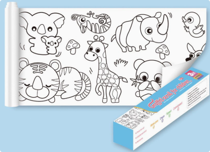 ColoringPaper™ - Unleash your creativity - XXL Coloring Sheet