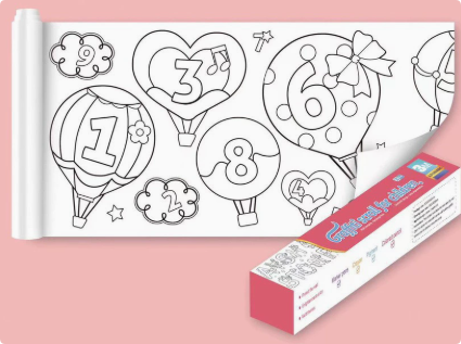 ColoringPaper™ - Unleash your creativity - XXL Coloring Sheet