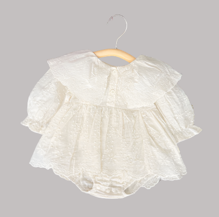 Mini Fashion™ - Long Sleeves - Girls Romper