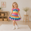 RainbowBabe – Fresh & Colorful – Kids' Polo Dress