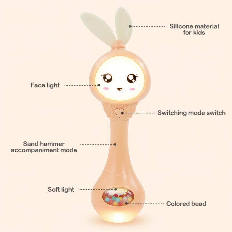 Fun Animal Rattle – Fun & Educational – Baby Rattle