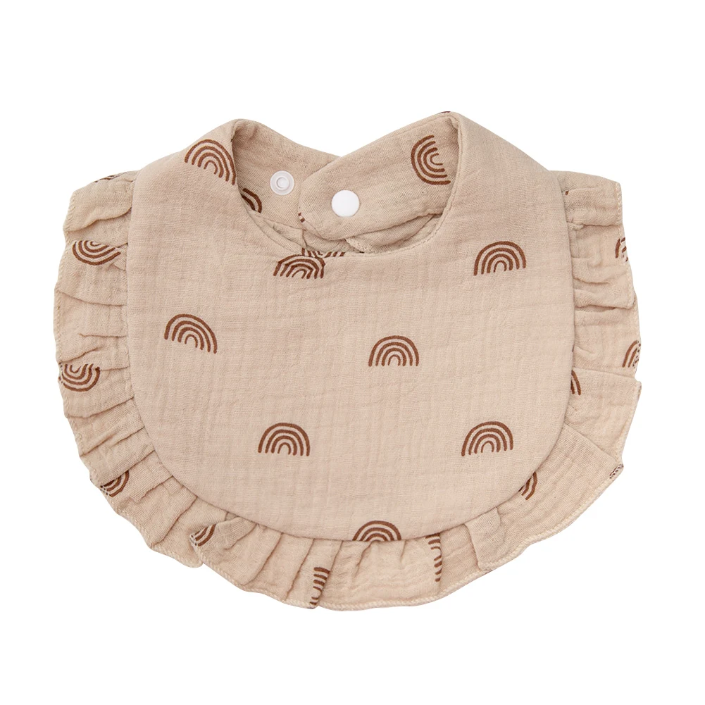 BabyBloom – Cute & Comfortable – Baby Bib with Ruffled Edg