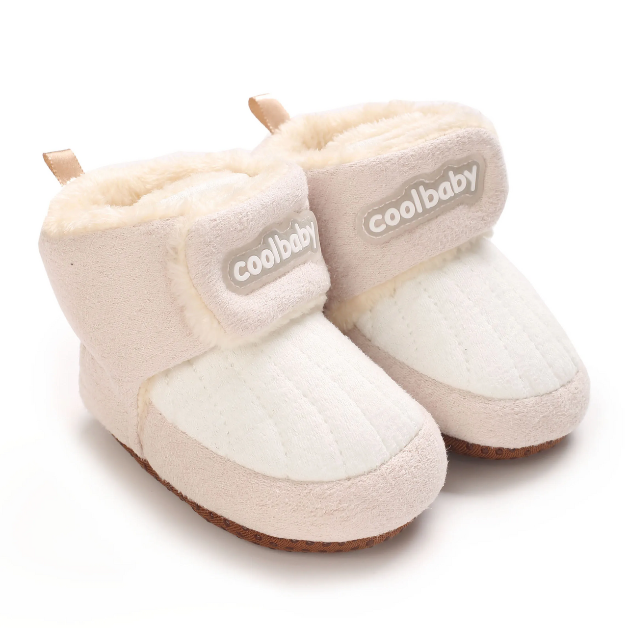 TinyBoots – Cozy & Comfortable – Plush Baby Shoes for Winter