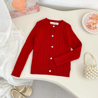 Thumbnail for CozyBelle – Elegant & Warm – Knitted Cardigan with Buttons