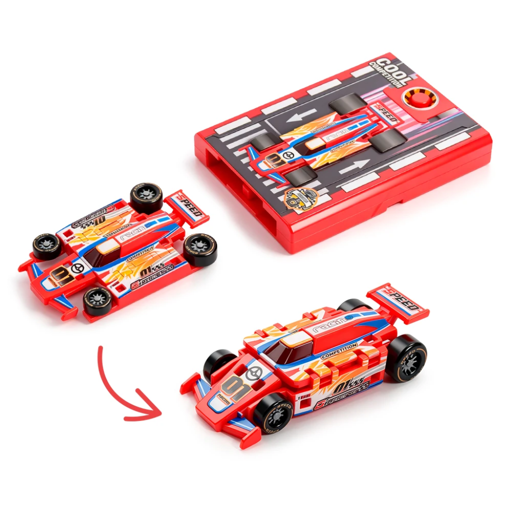 SpeedTransform – Active & Interactive – Convertible Race Car