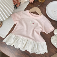 Thumbnail for Polo Premium – Soft & Cute – T-shirt with Lace Trim
