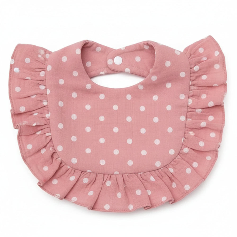 BabyBloom – Cute & Comfortable – Baby Bib with Ruffled Edg