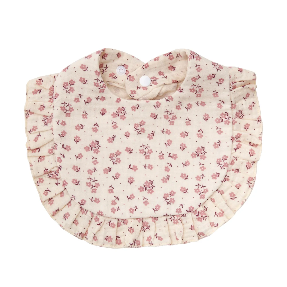 BabyBloom – Cute & Comfortable – Baby Bib with Ruffled Edg