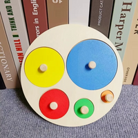Thumbnail for Woods™ - Toddler Puzzle Fun - Geometric Montessori Shapes Puzzle