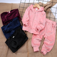 Thumbnail for Kids Tales – Warm & Comfortable – Velvet Tracksuit for Kids