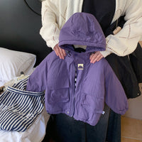 Thumbnail for LiloWear – Windproof & Water-repellent – Children's Windbreaker with Hood