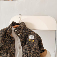 Thumbnail for Mini Fashion – Cool & Comfortable – Leopard Print Jacket