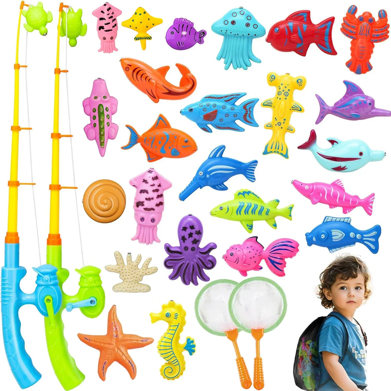 Fishing Game – Learning & Discovery - Magnetic Fish Game