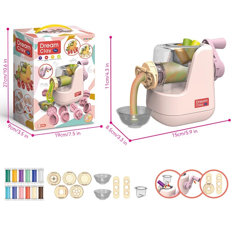 PastaMaker Set™ - Culinary Fun - Pasta maker Kitchen Toys