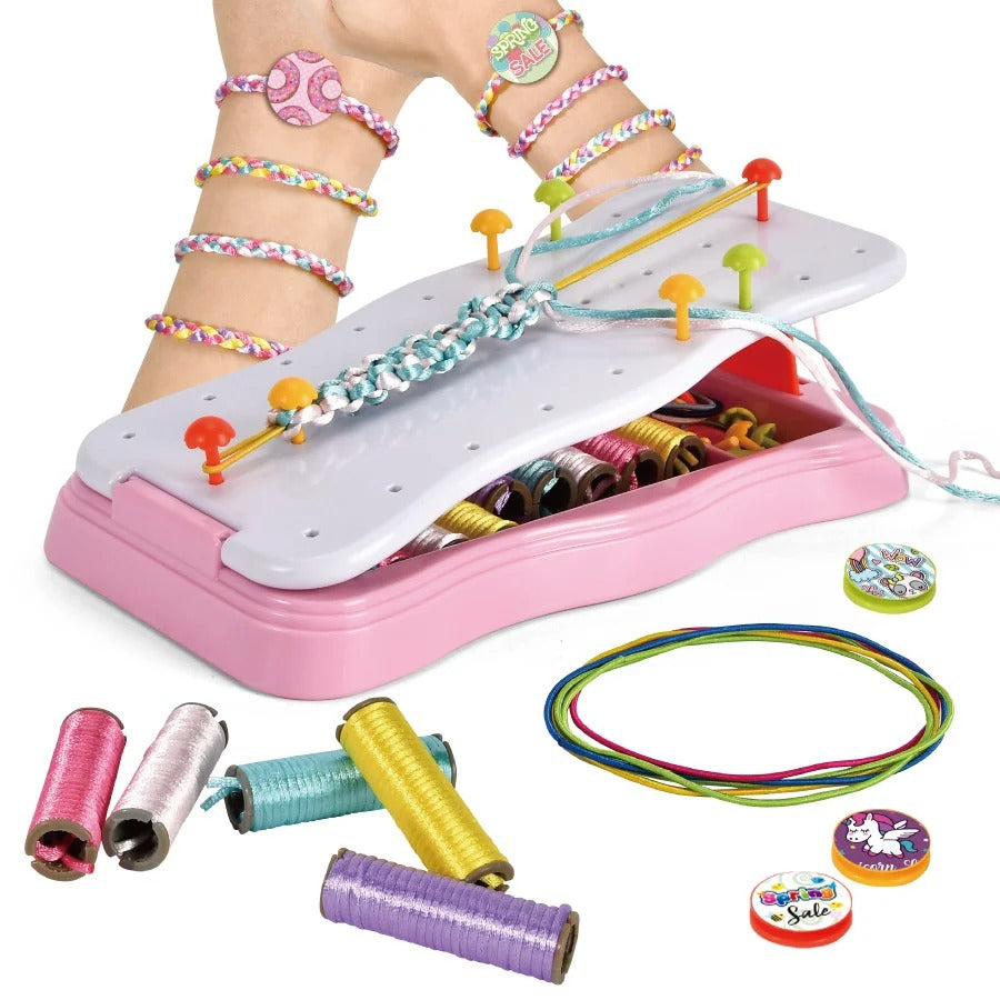 Craft Kids – Creative & Learning – Knitting Bracelet Set for Children