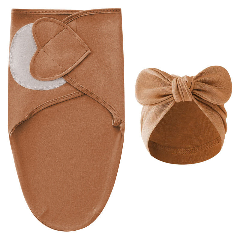 DreamNest – Peace & Comfort – Luxury Swaddle Blanket with Hat