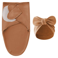 Thumbnail for DreamNest – Peace & Comfort – Luxury Swaddle Blanket with Hat