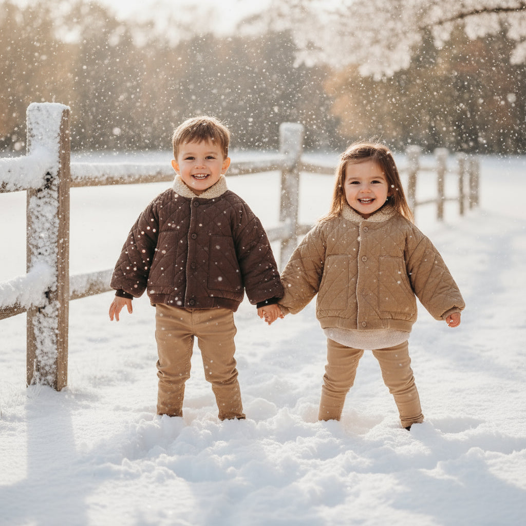 LittleWanderer – Warm & Stylish – Quilted Children's Coat