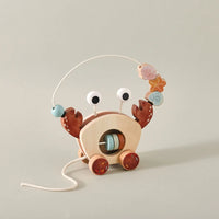 Thumbnail for Crab Pull Toy™ – Play & Learn - Wooden Crab