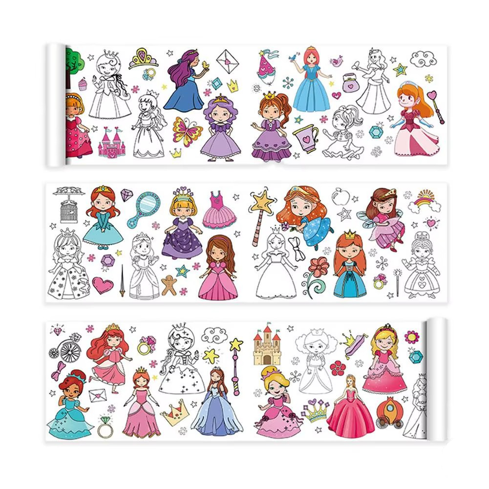ColoringPaper™ - Unleash your creativity - XXL Coloring Sheet