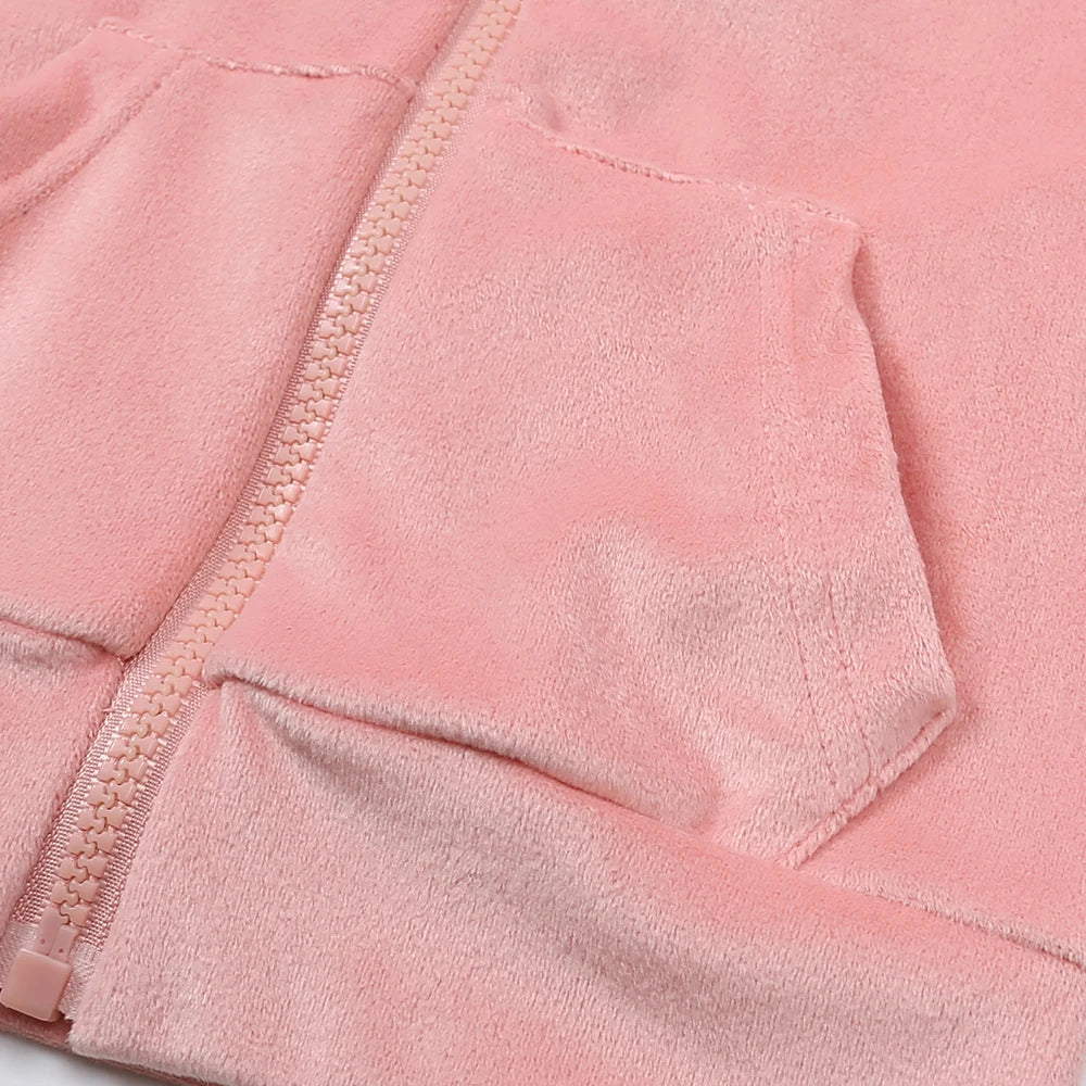 Kids Tales – Warm & Comfortable – Velvet Tracksuit for Kids