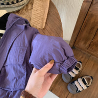 Thumbnail for LiloWear – Windproof & Water-repellent – Children's Windbreaker with Hood