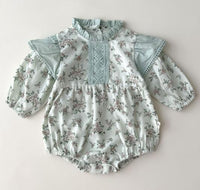 Thumbnail for Mini Fashion™ - Long Sleeves - Girls Romper