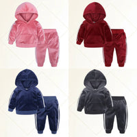 Thumbnail for Kids Tales – Warm & Comfortable – Velvet Tracksuit for Kids