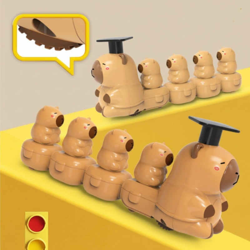 Capybara Train Toy – Playful & Cute – Busy Train