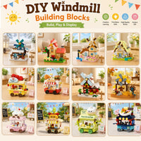 Thumbnail for DIY Windmill Building Blocks – Creative & Challenging – Building Blocks Set