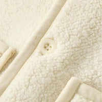 Thumbnail for Baby Bear Fleece Vest – Warm & Soft – Kids' Bear Cardigan