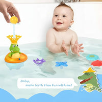 Thumbnail for Light Up Crocodile Bath Toy – Interactive & Water Fun – Crocodile Fountain Bath Toys