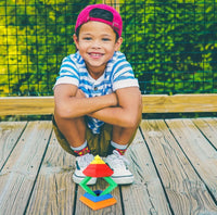 Thumbnail for Pyramid Stacking Blocks – Motor Skills and Creativity – Stacking Block Set