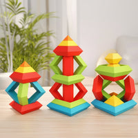 Thumbnail for Pyramid Stacking Blocks – Motor Skills and Creativity – Stacking Block Set