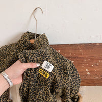 Thumbnail for Mini Fashion – Cool & Comfortable – Leopard Print Jacket