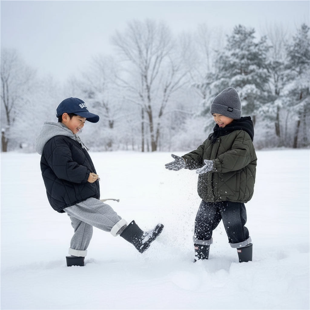 CozyShield – Warm & Cool – Quilted Hoodie Jacket