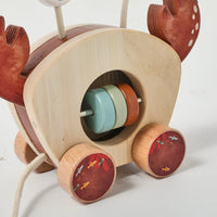 Thumbnail for Crab Pull Toy™ – Play & Learn - Wooden Crab