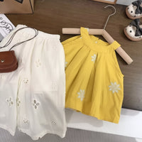 Thumbnail for Sleeveless Tops & Pants – Soft & Stylish – Children's Summer Outfit