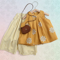 Thumbnail for Sleeveless Tops & Pants – Soft & Stylish – Children's Summer Outfit